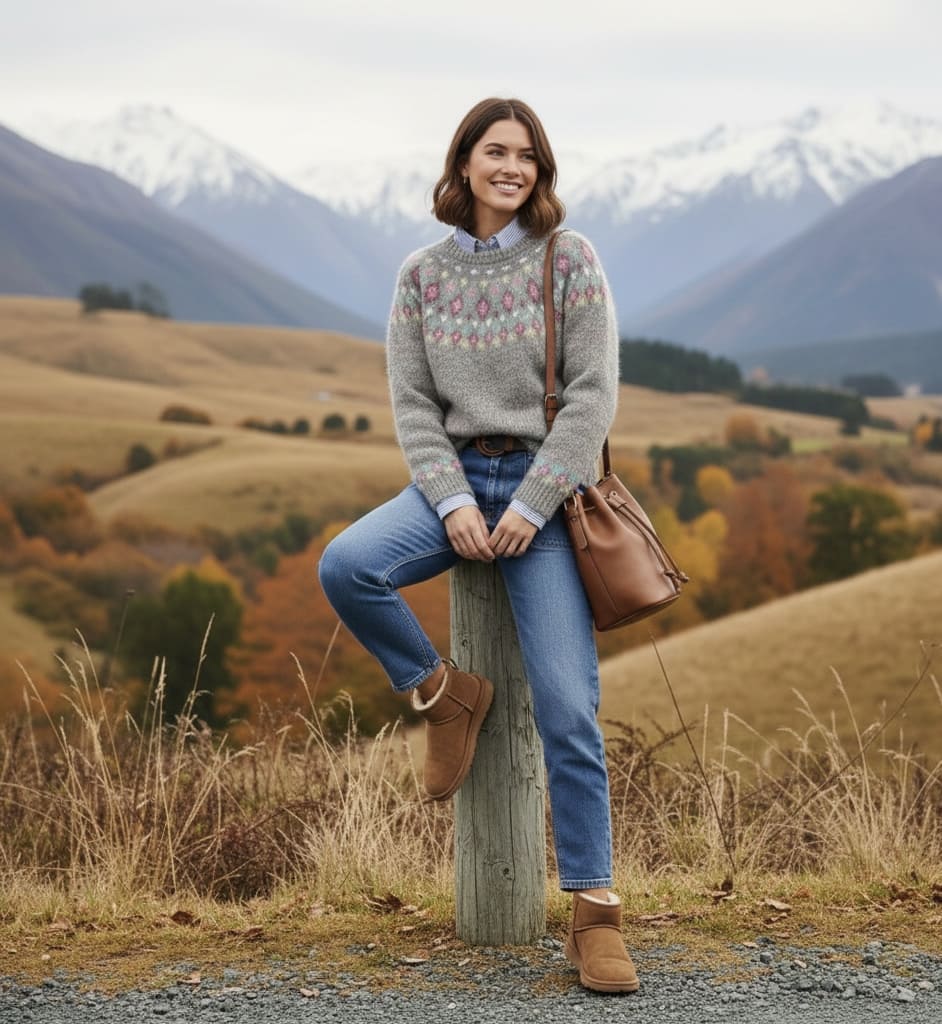 Zenobia™ Nordic Pattern Jumper