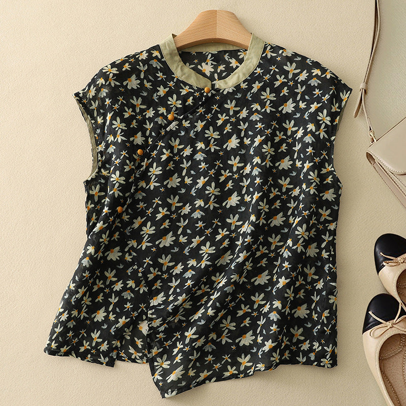 Juniper™ Floral Linen Top