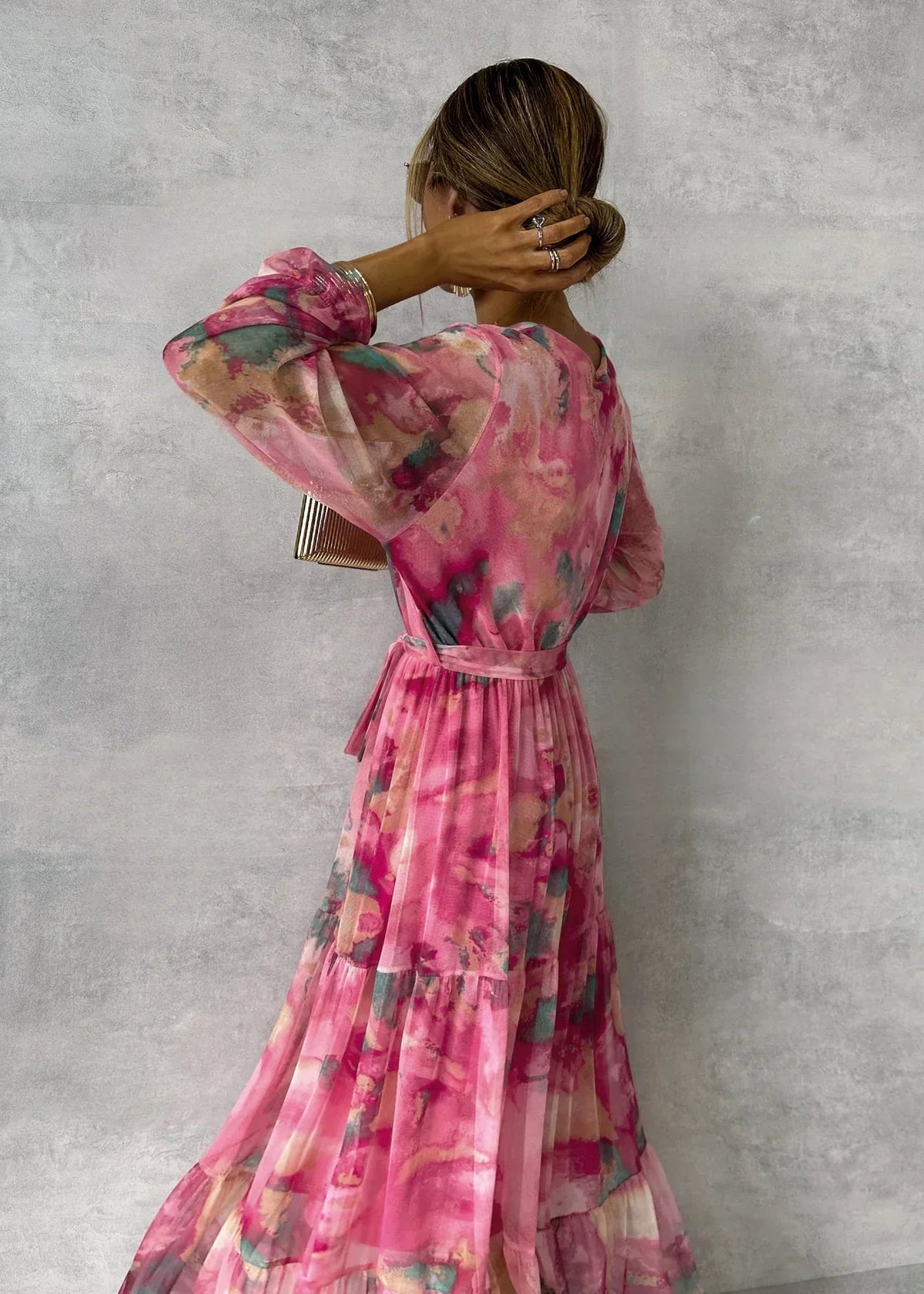 Bess™ Floral Wrap Dress