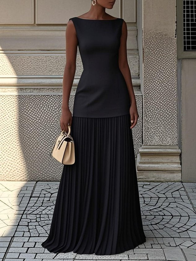 Alwyn™ Pleated Maxi Dress