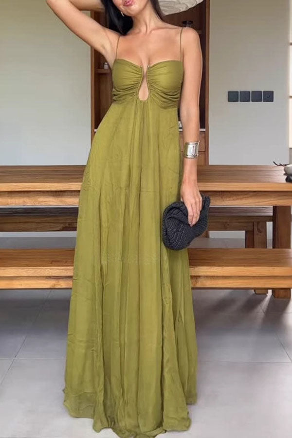 Columbine™ Green Guest Dress