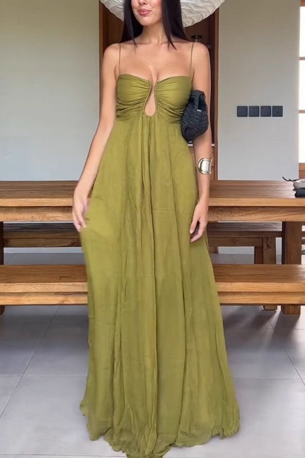Columbine™ Green Guest Dress