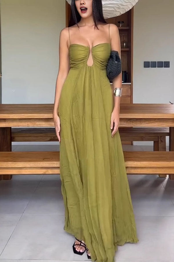 Columbine™ Green Guest Dress