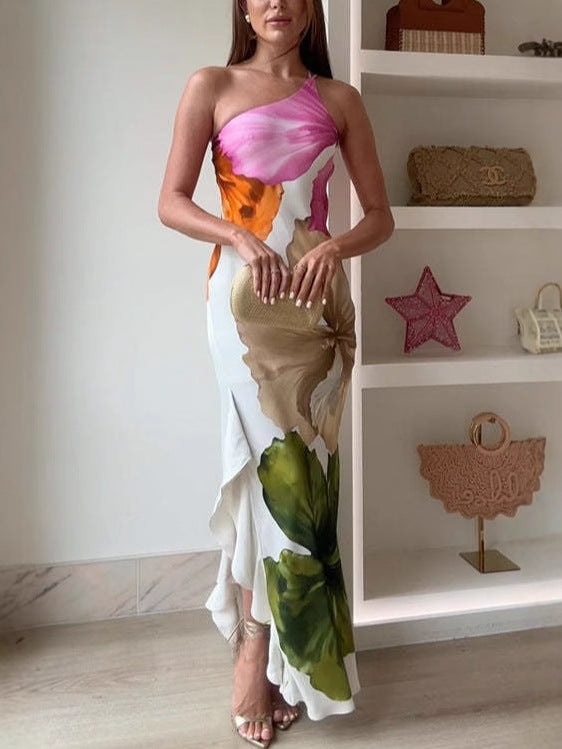 Amanda™ Multicoloured Floral Maxi Dress