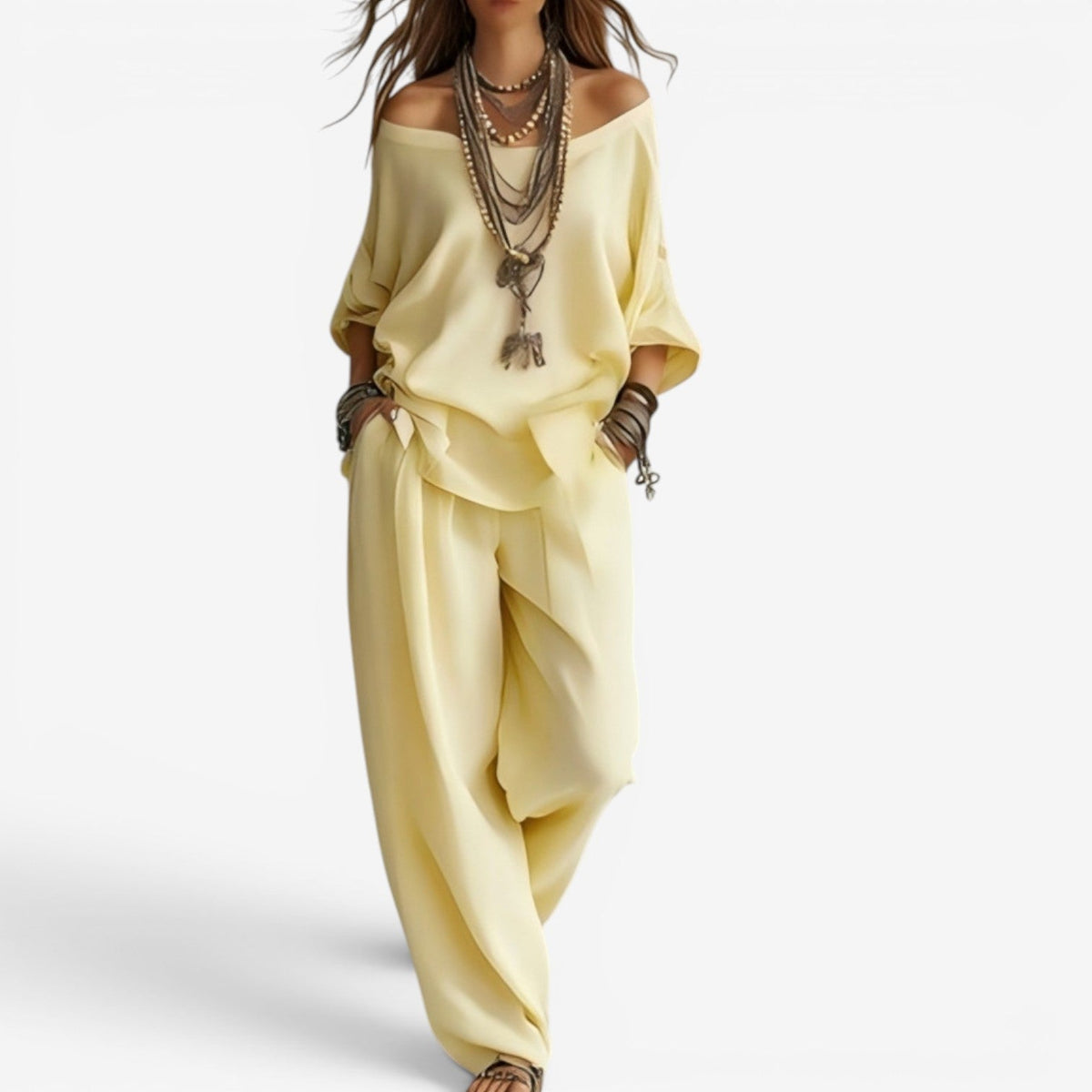 Bettany™ Off-Shoulder Two-Piece Set