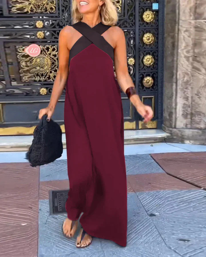 Christabel™ Crossed-Cut Dress