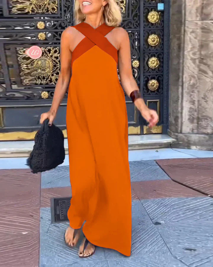 Christabel™ Crossed-Cut Dress