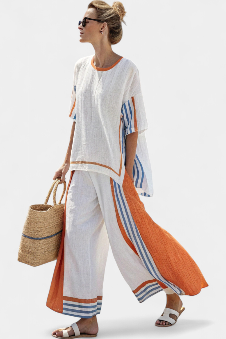Araminta™ Striped Two-Piece Set