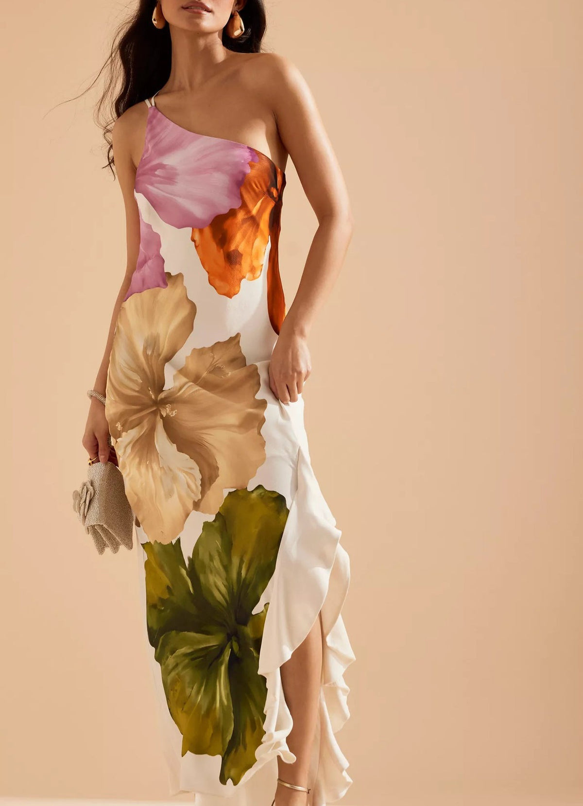 Amanda™ Multicoloured Floral Maxi Dress
