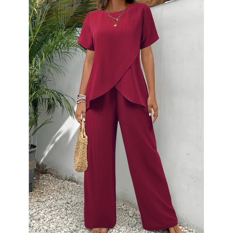 Basilia™ Asymmetrical Two-Piece Set