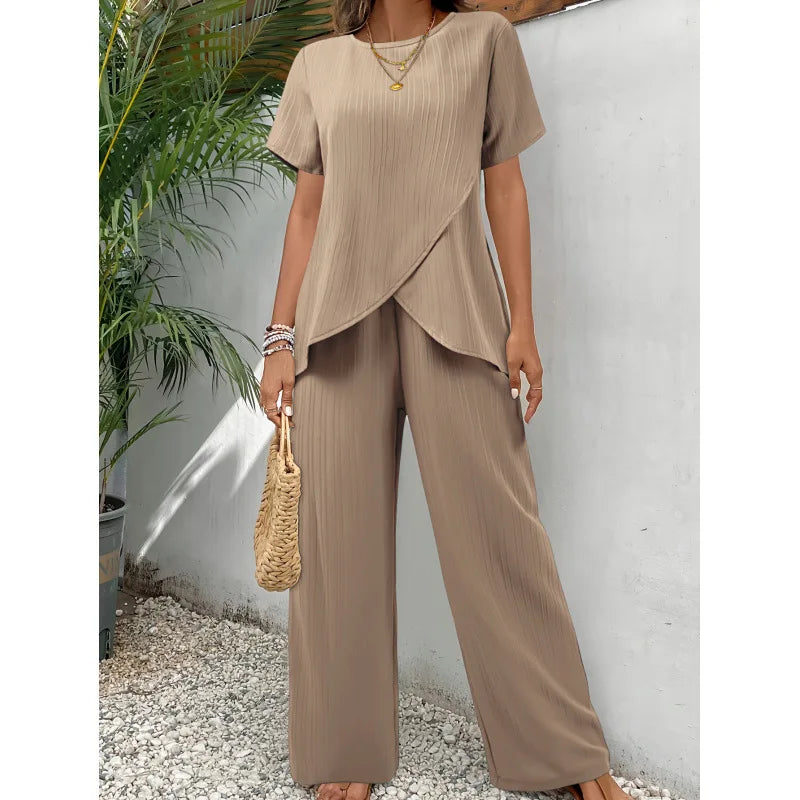 Basilia™ Asymmetrical Two-Piece Set