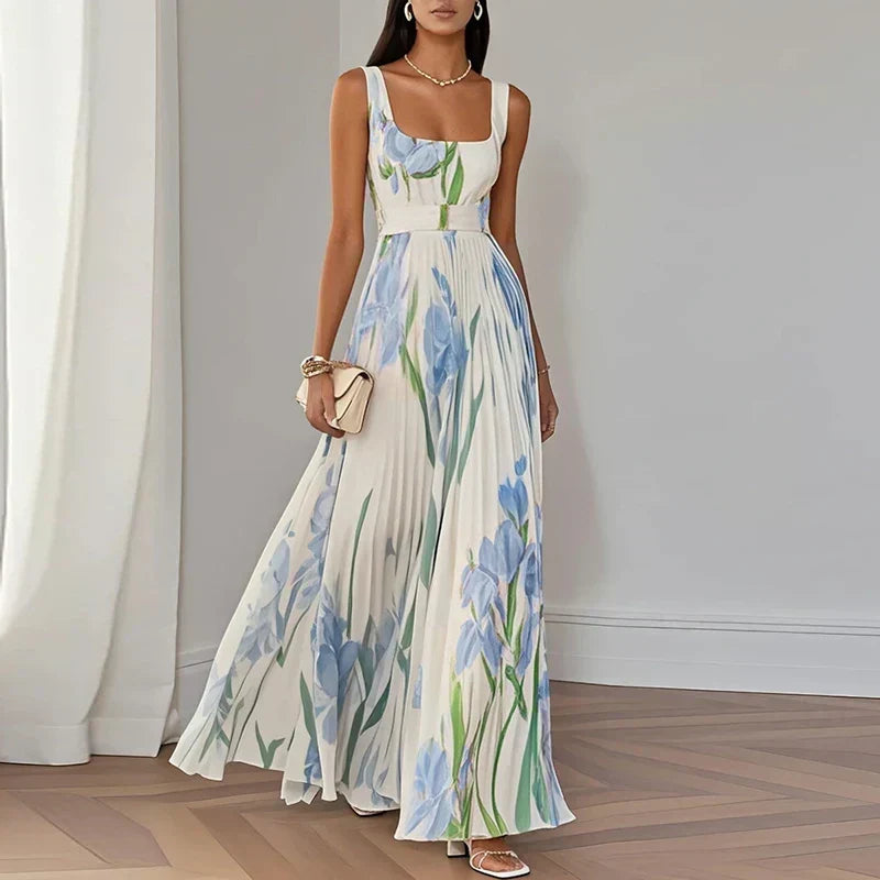 Alfreda™ Floral A-Line Maxi Dress