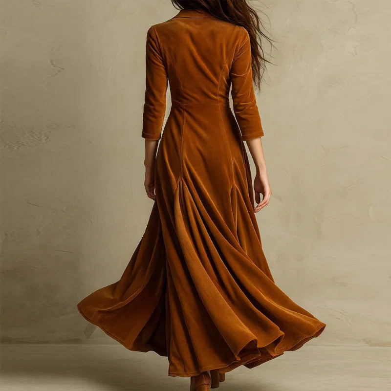 Corinne™ Flowing Velvet Maxi Dress