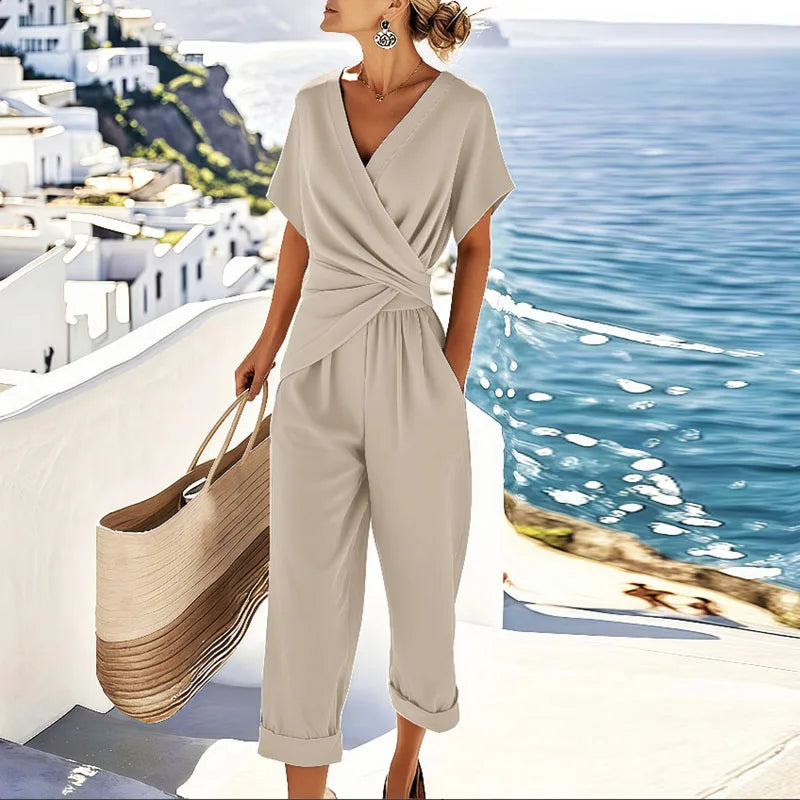 Ardelia™ Wrap-Front Two-Piece Set