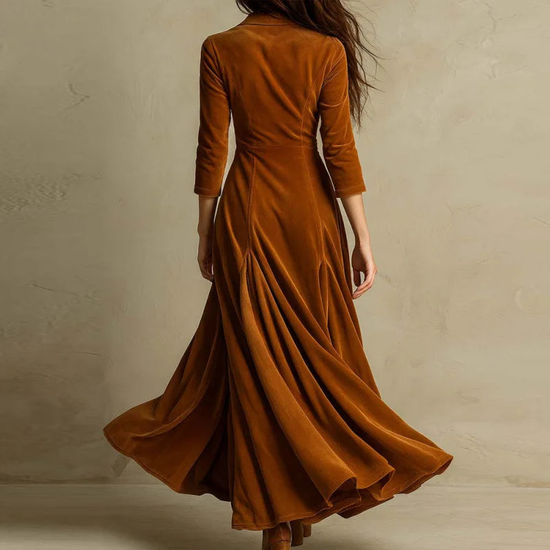 Corinne™ Flowing Velvet Maxi Dress