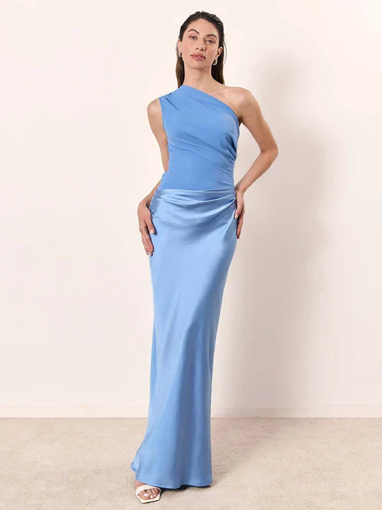 Carmel™ Satin Maxi Dress
