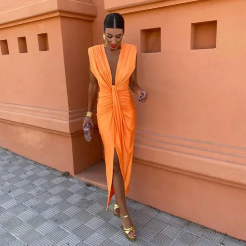 Callista™ Pleated Dress