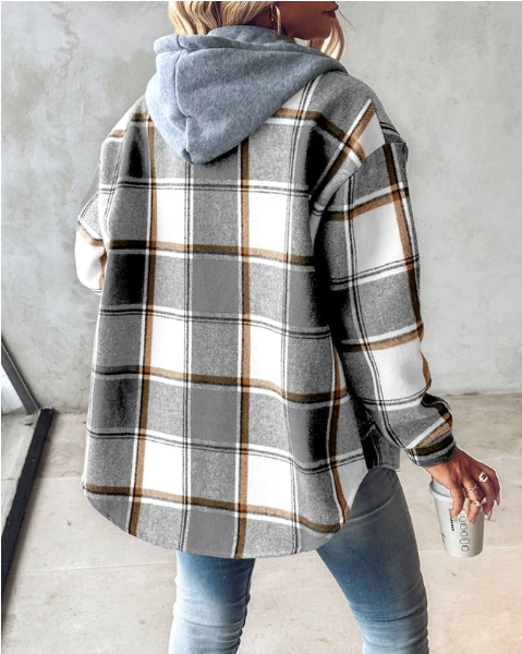 Olive™ Printed Pocket Hoodie