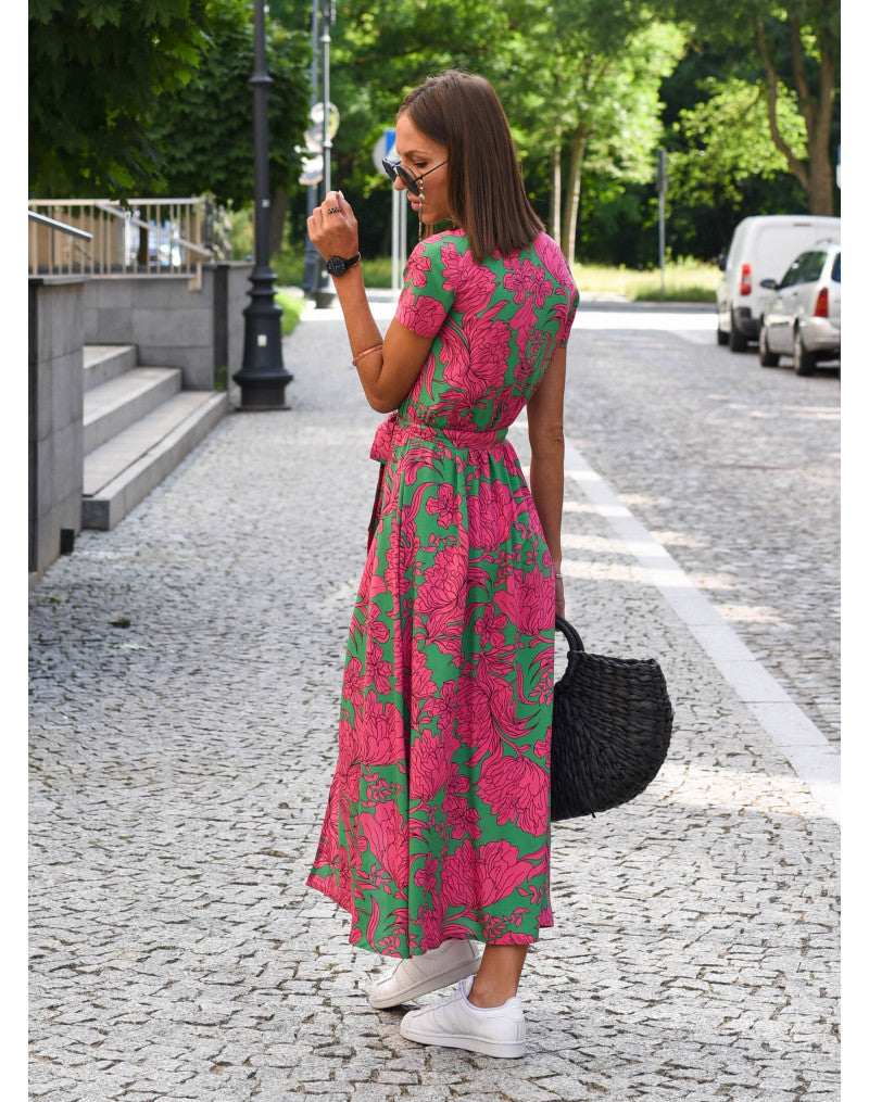 Amity™ V-Neck Floral Dress