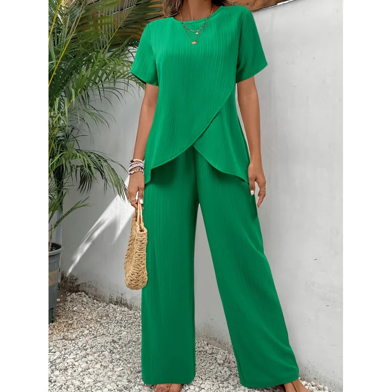 Basilia™ Asymmetrical Two-Piece Set