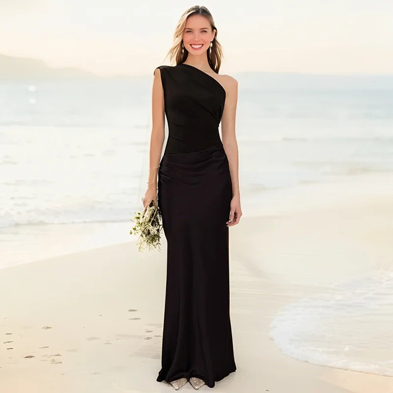 Carmel™ Satin Maxi Dress