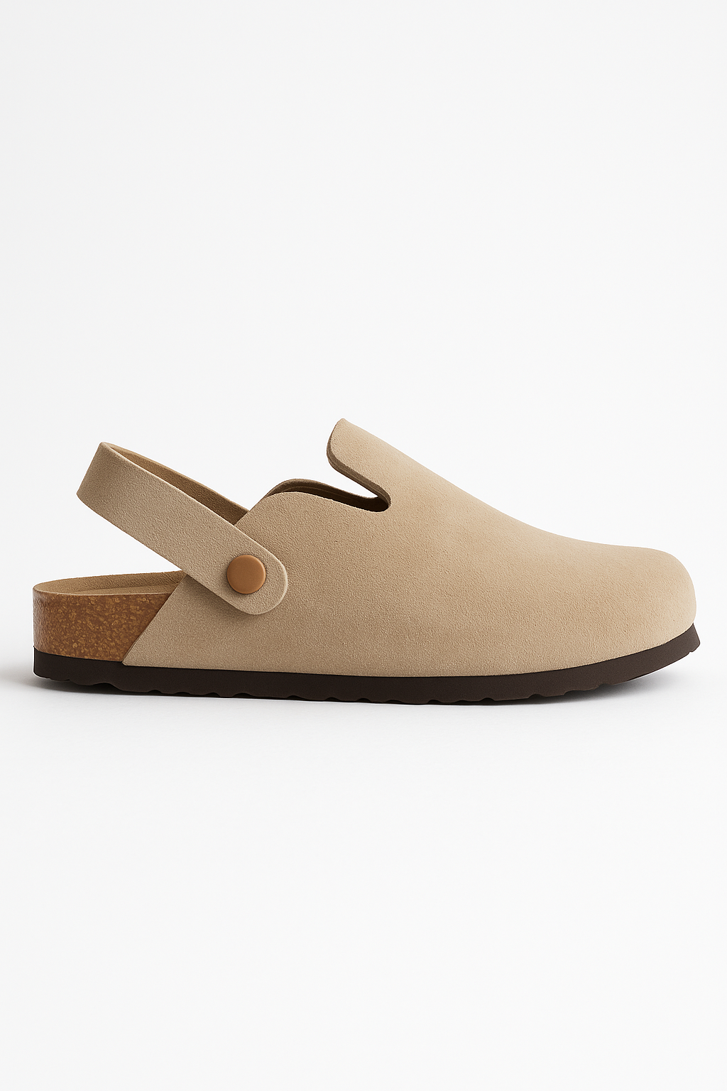 Rhona™ Suede Cork Footbed Clogs