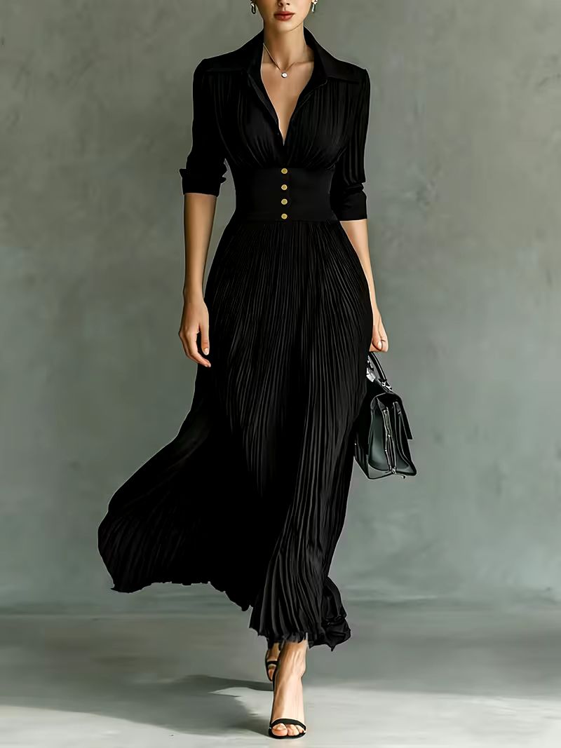 Alexandra™ Black Maxi Dress