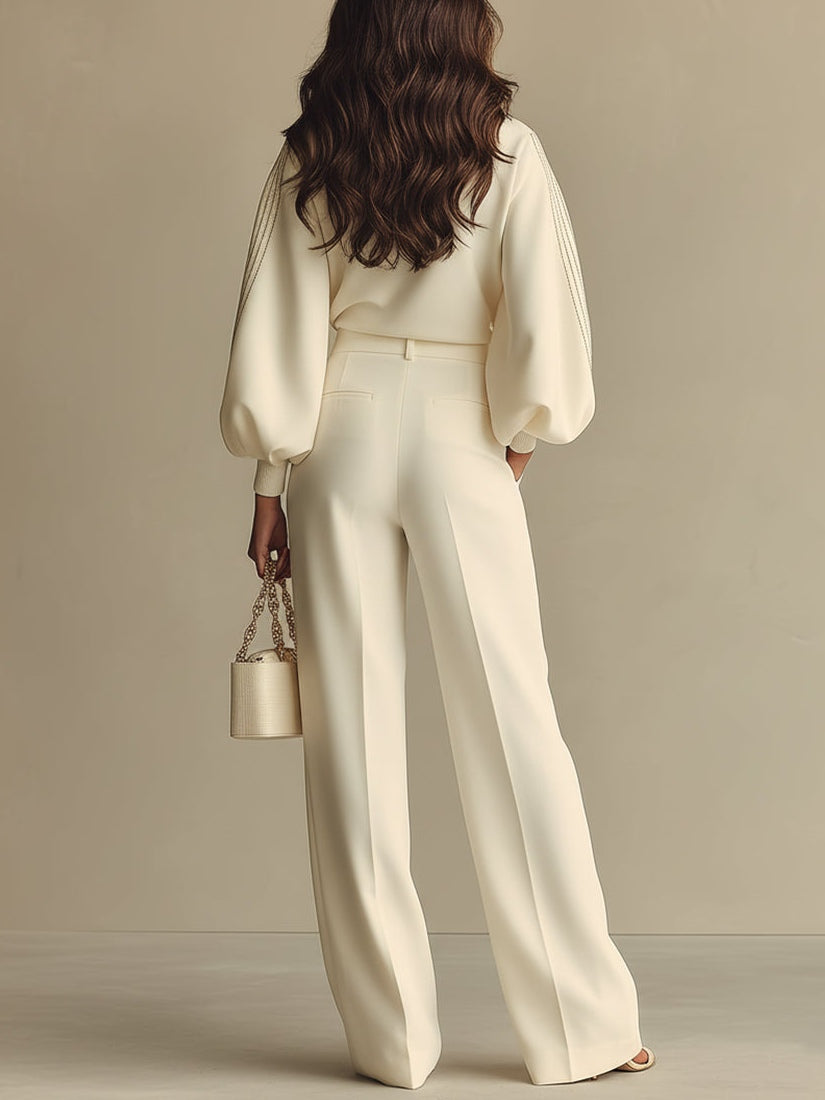 Clovia™ Ribbed Knit Two-Piece Set