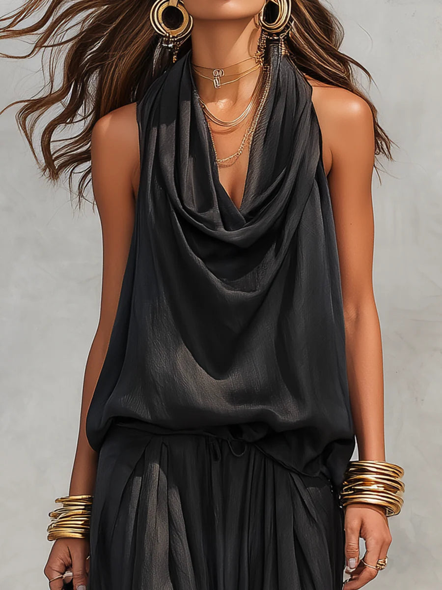 Ardyth™ Halter-Neck Two-Piece Set