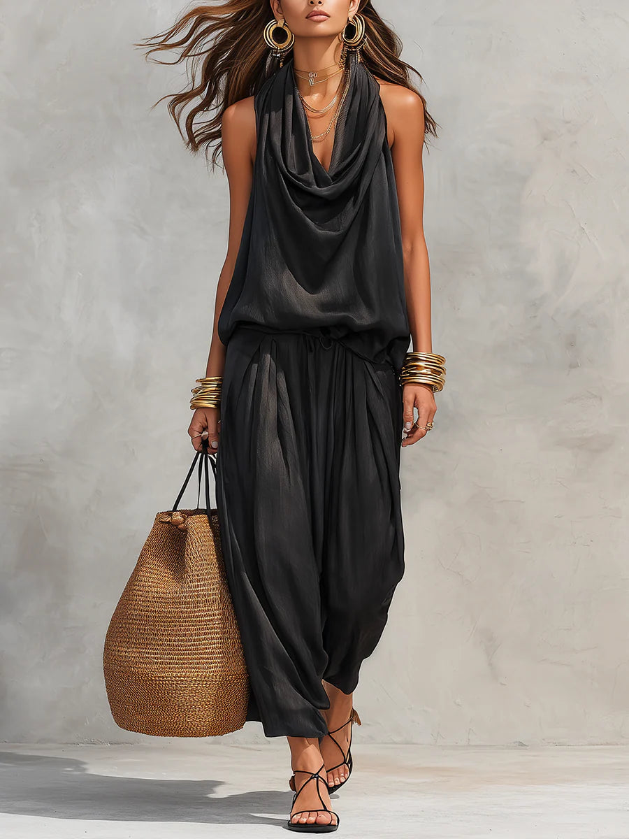 Ardyth™ Halter-Neck Two-Piece Set