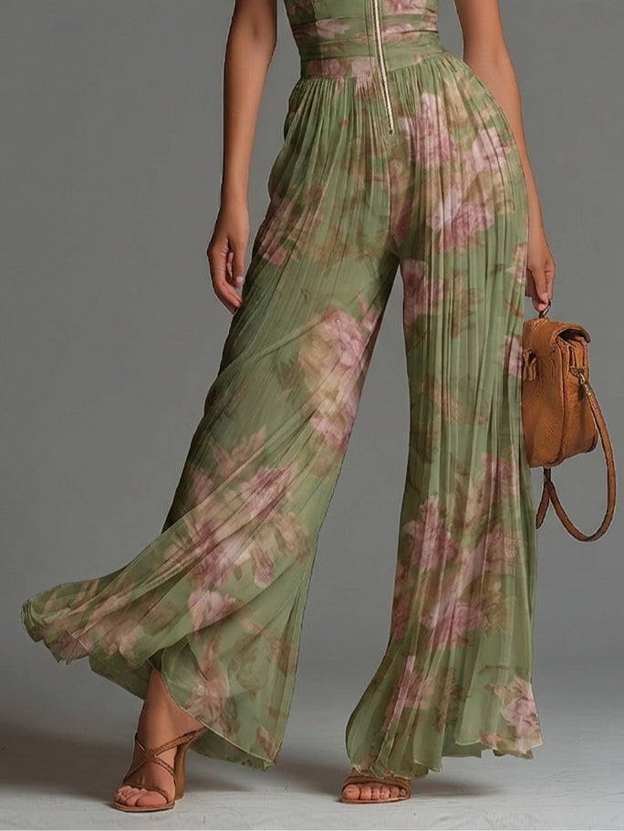Eulalia™ Floral Wide-Leg Jumpsuit