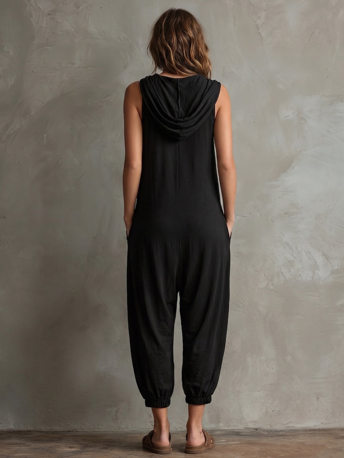 Felicity™ Hooded Lantern Jumpsuit