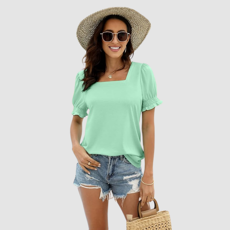 Justina™ Square Neck Top