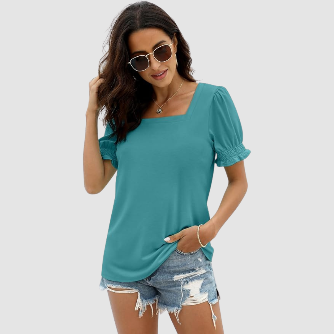 Justina™ Square Neck Top