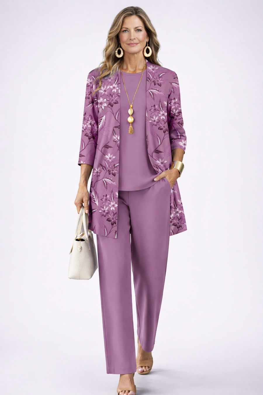 Farryn™ Patterned Three-Piece Set