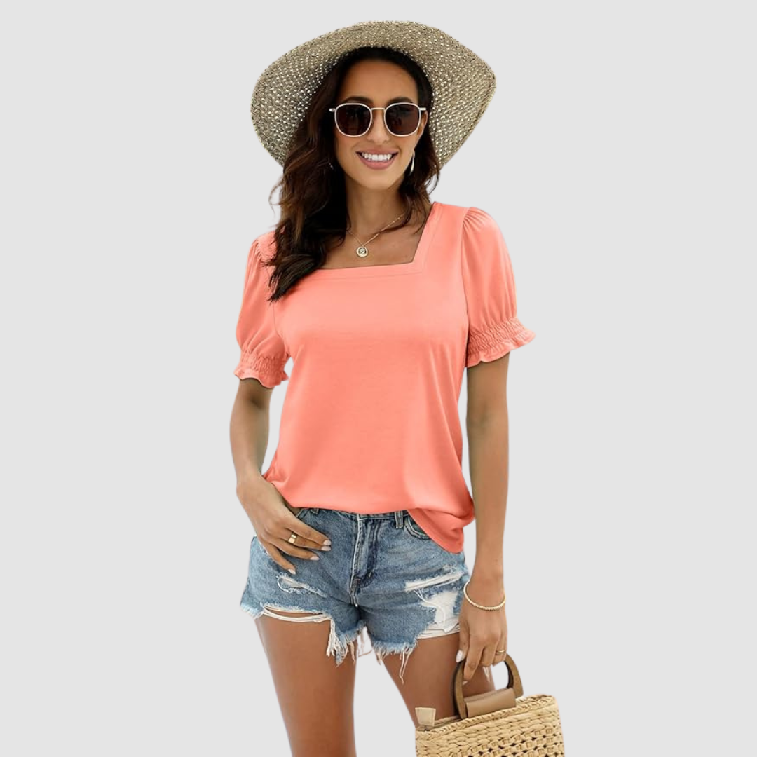 Justina™ Square Neck Top
