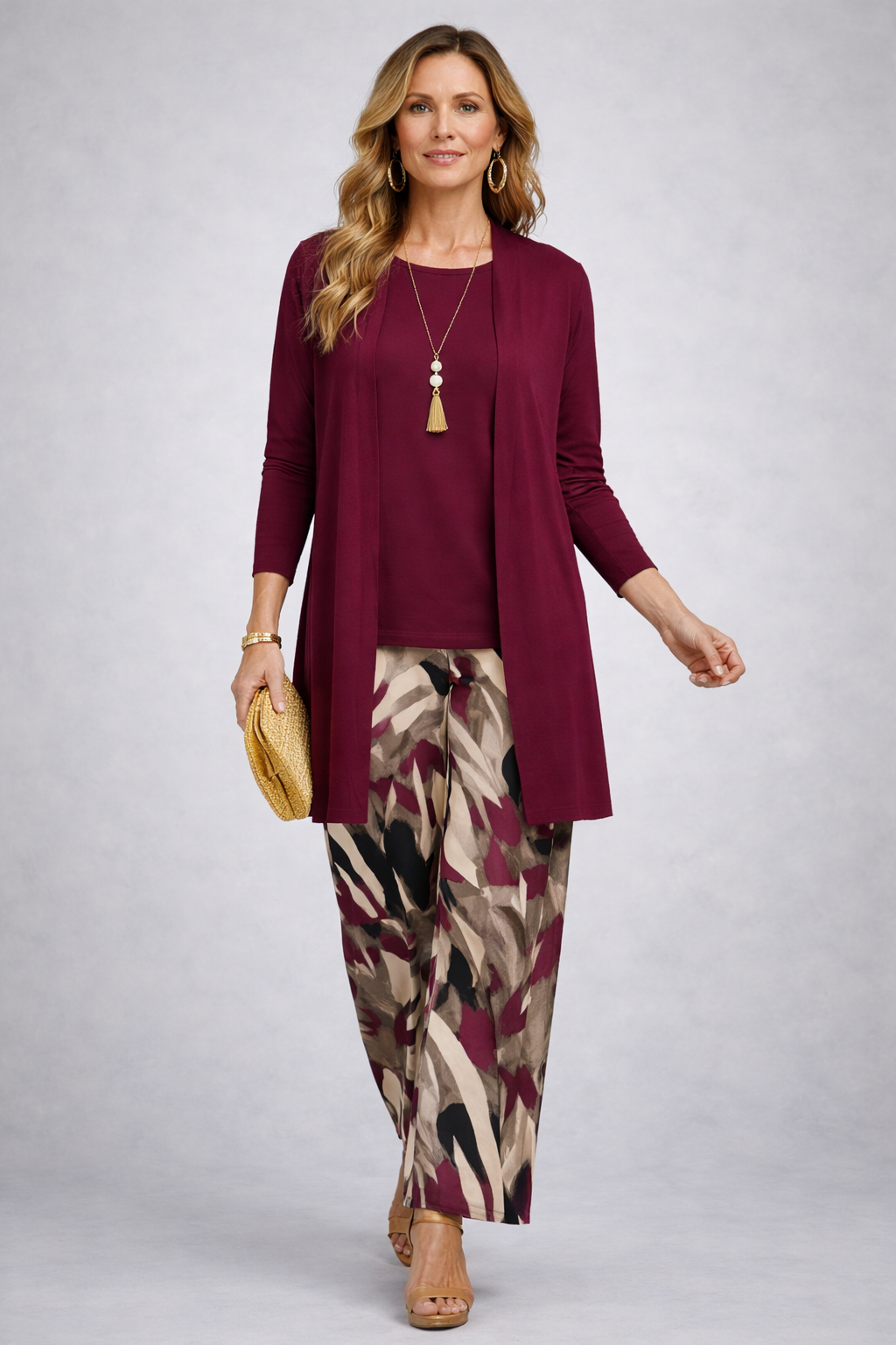 Eleodora™ Purple Three-Piece Set