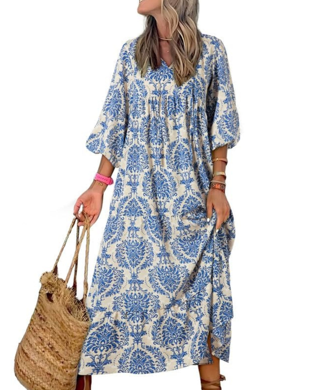 Arletta™ Floral Boho Maxi Dress