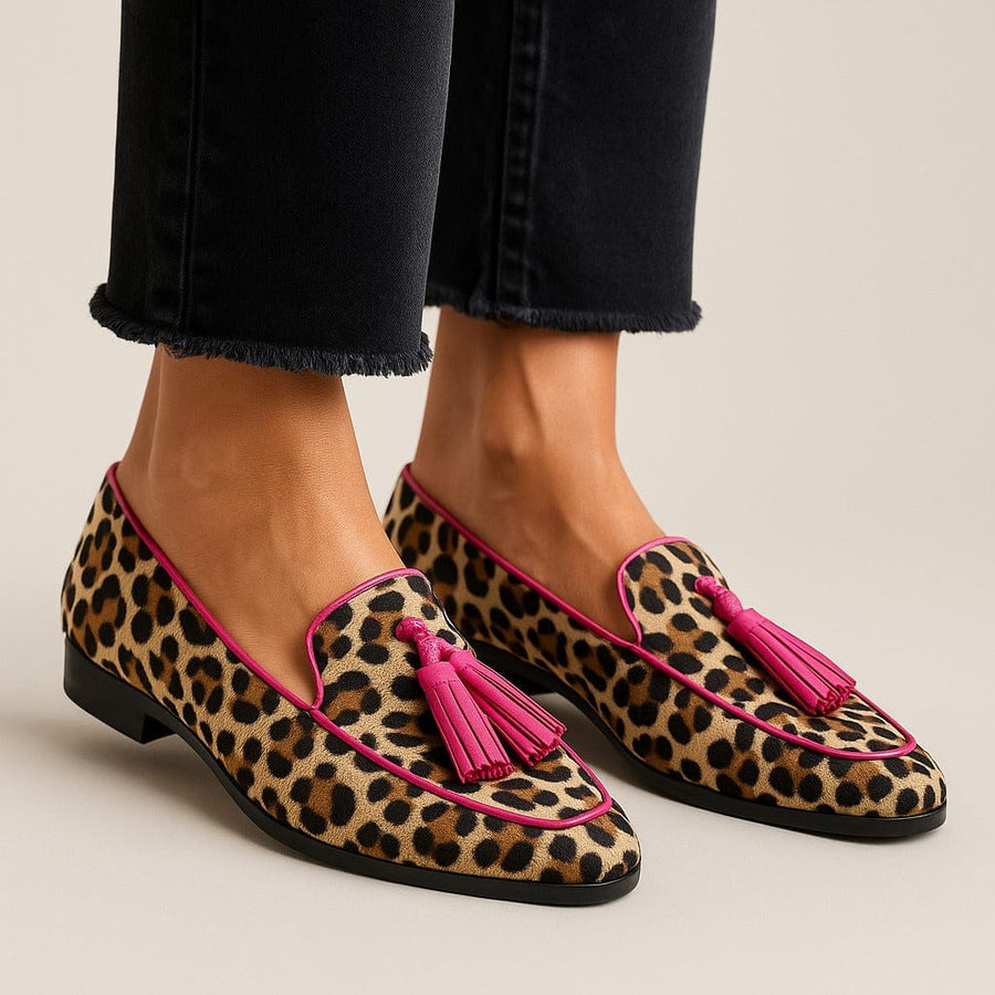 Theodora™ Fringe Accent Slippers