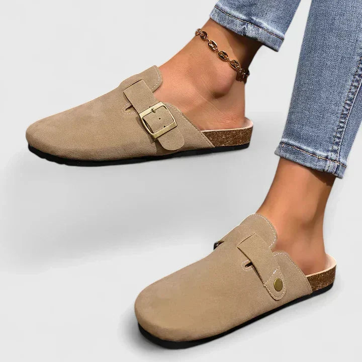 Susannah™ Mocha Loafer Flats
