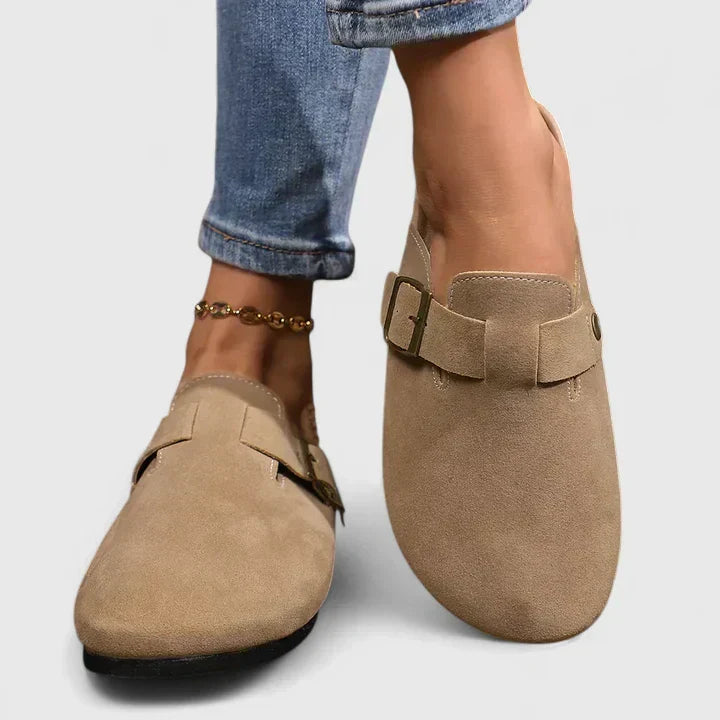 Susannah™ Mocha Loafer Flats