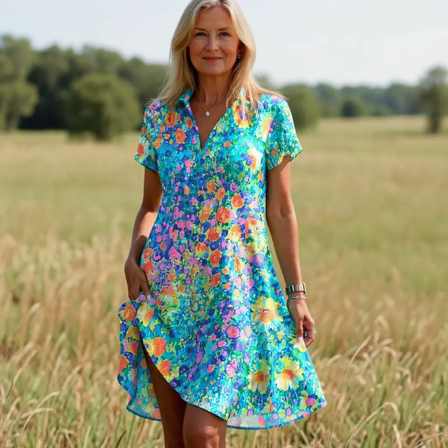 Alison™ Breathable Cotton Dress