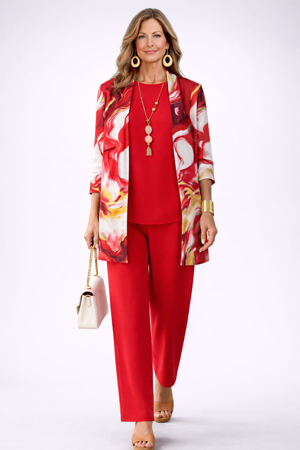 Elderflora™ Marble Print Three-Piece Set