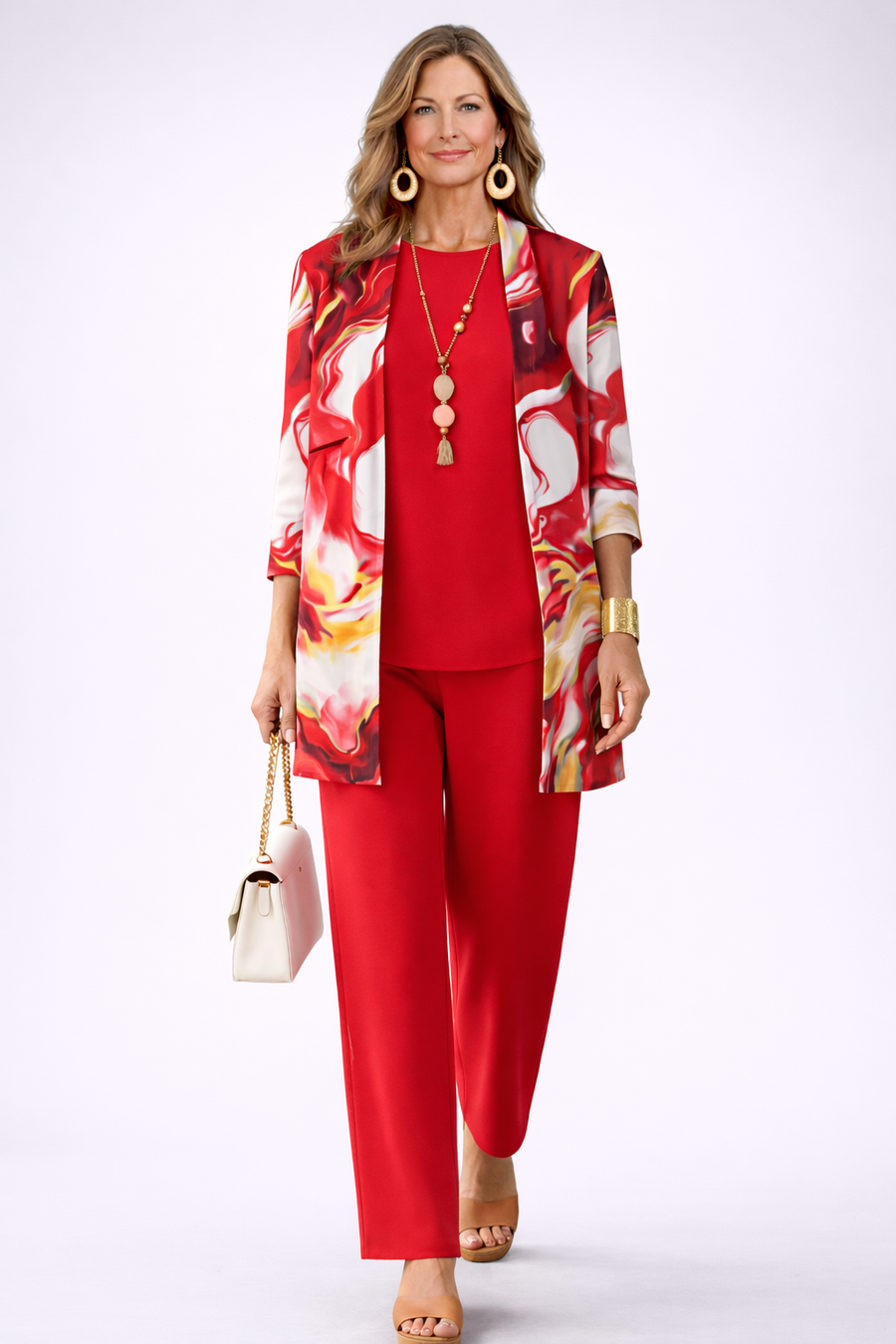 Elderflora™ Marble Print Three-Piece Set