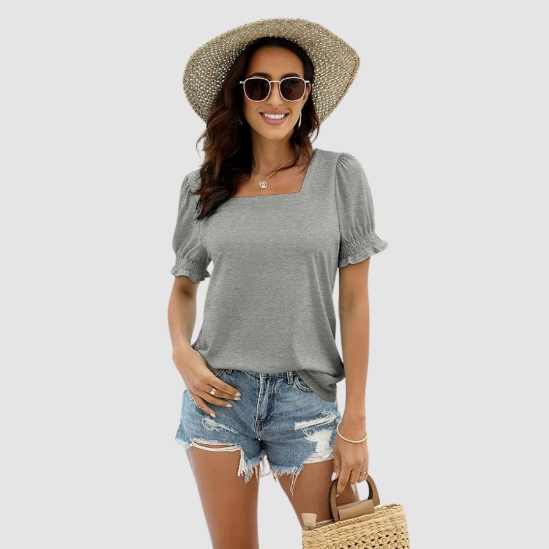 Justina™ Square Neck Top