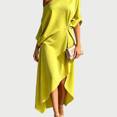Asymmetric Silhouette Dress