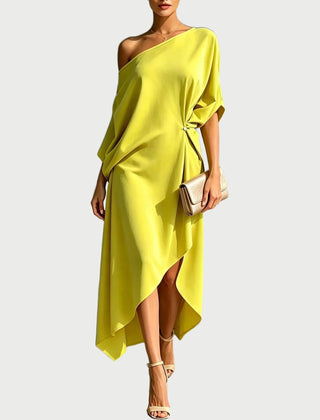 Asymmetric Silhouette Dress