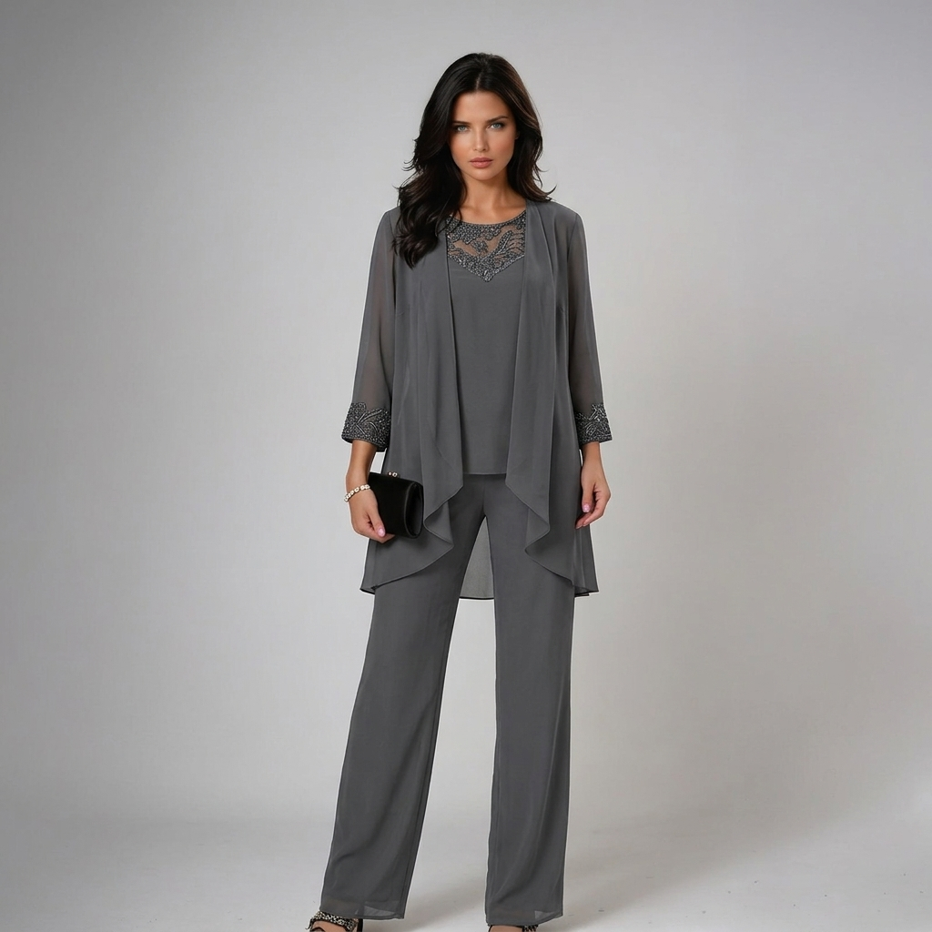 Callidora™ Three-Piece Lace-Trim Set