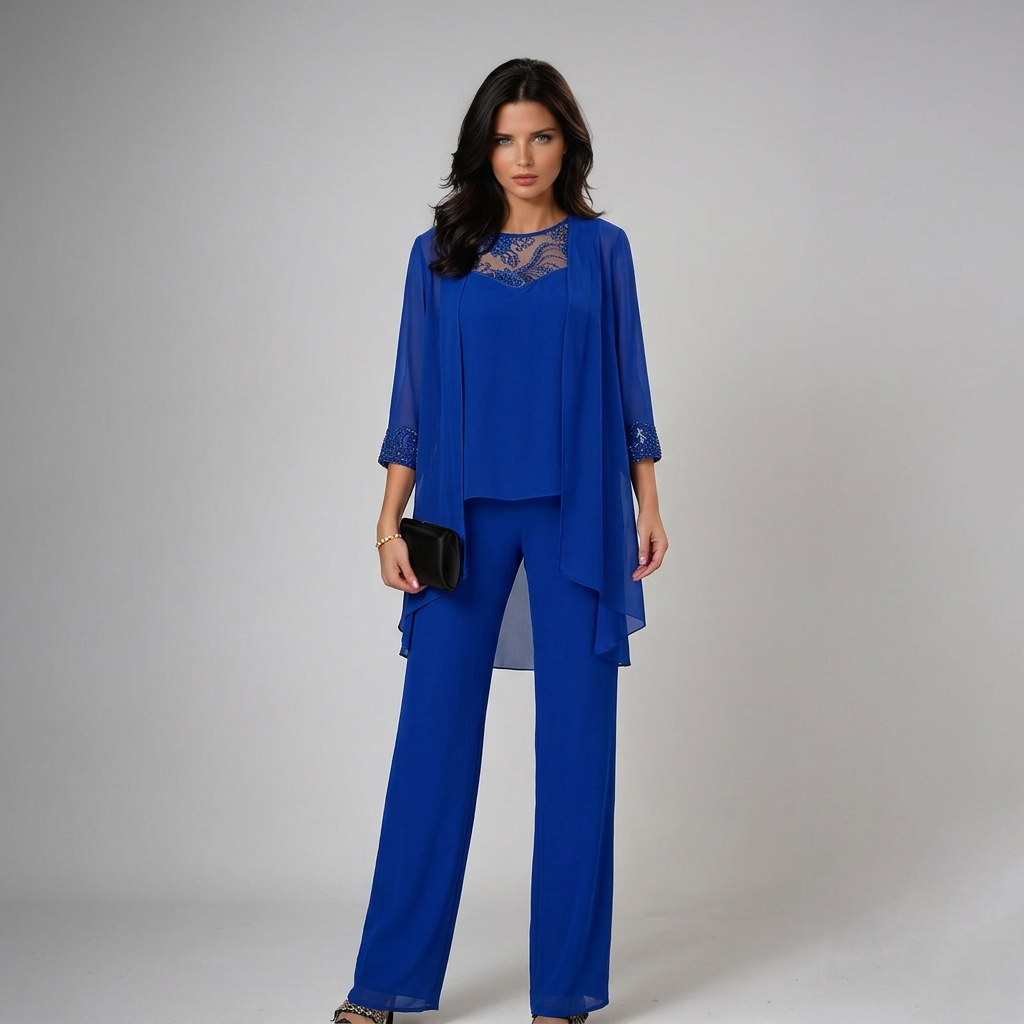 Callidora™ Three-Piece Lace-Trim Set