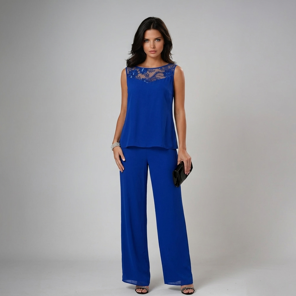 Callidora™ Three-Piece Lace-Trim Set